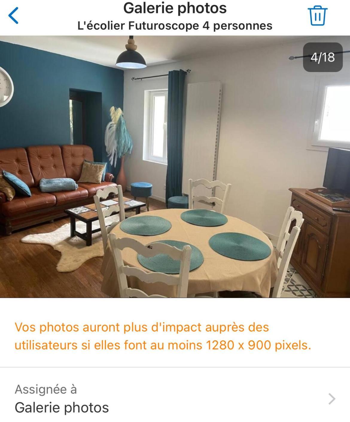 L'Ecolier Futuroscope 4 Personnes Apartment Beaumont  Екстериор снимка