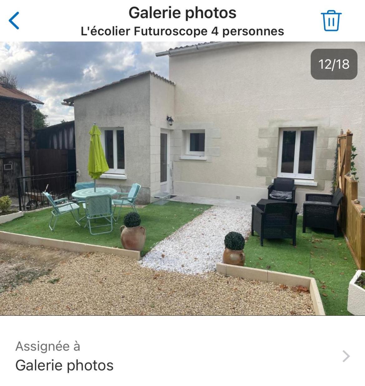 L'Ecolier Futuroscope 4 Personnes Apartment Beaumont  Екстериор снимка